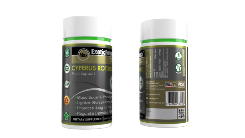 ExoticFormula Cyperus Rotundus / Nut Grass Capsules